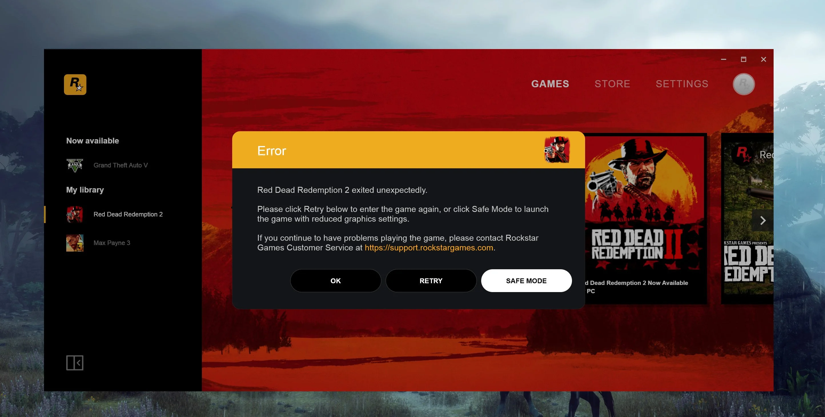 Rockstar Launcher 更新未能修復 Red Dead 2 的 PC 問題