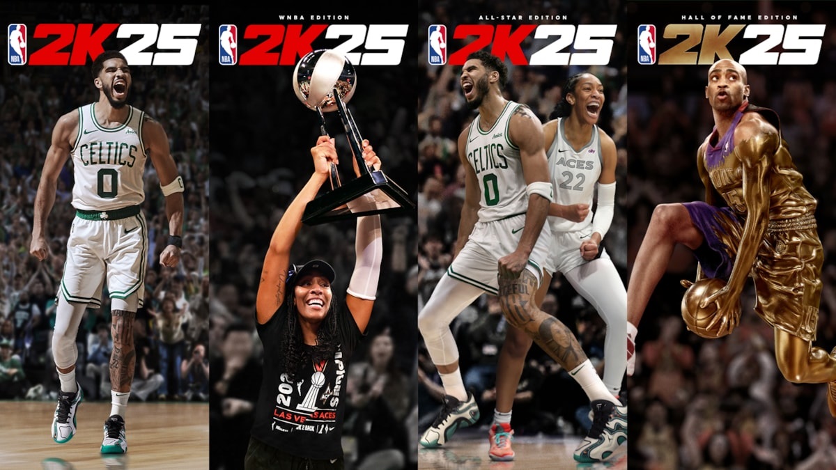 《NBA 2K25》的發行日期和封面明星已經揭曉