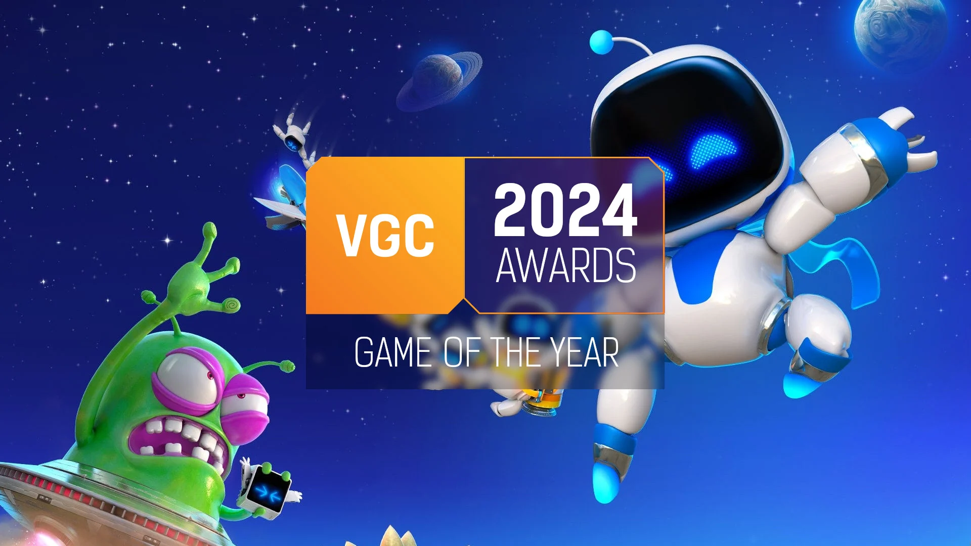 Astro Bot 榮獲 VGC 2024 年度最佳遊戲